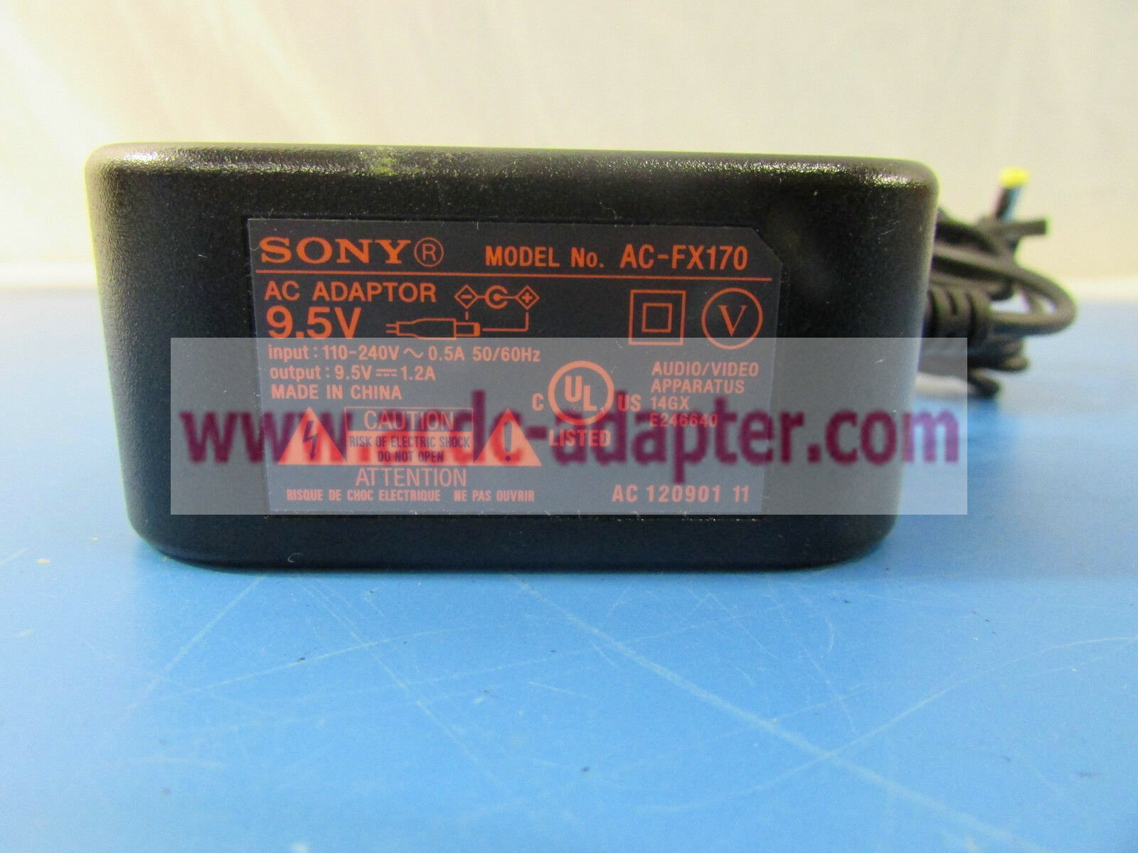 NEW Sony 9.5V 1.2A AC-FX170 AC Adapter/Charger NEW Sony 9.5V 1.2A AC-FX170 AC Adapter/Charger